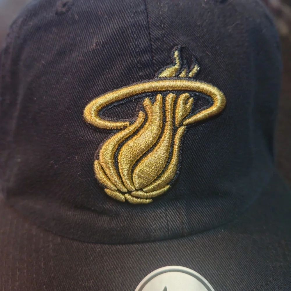 Miami heat dad cap one size fits all